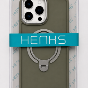 HENKS Magnetic Ring Stand Case iPhone 16 promax