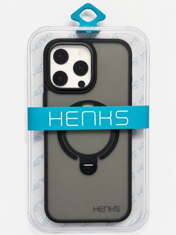 HENKS Magnetic Ring Stand Case IPhone 16 promax