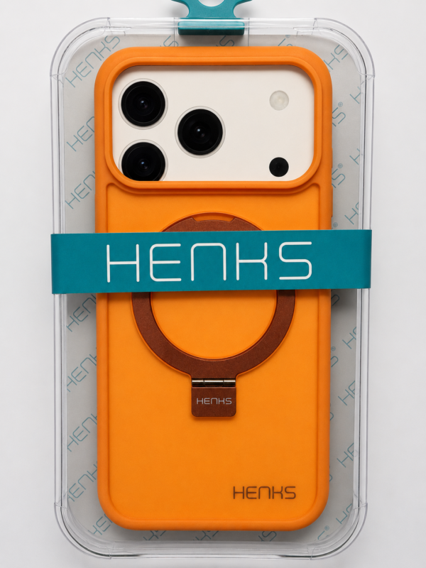 HENKS Magnetic Ring Stand Case IPhone 17 promax